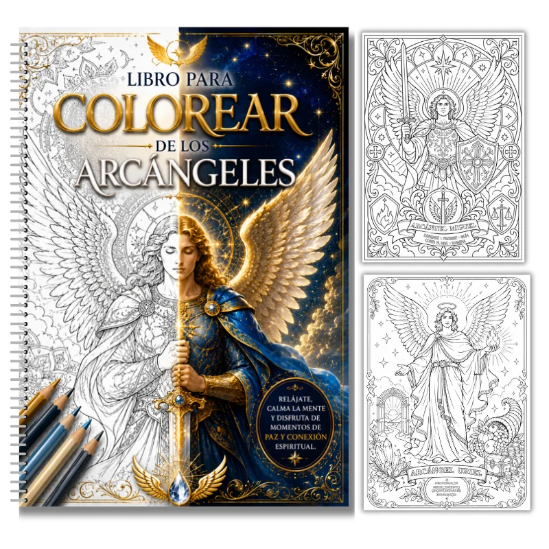 Libro para Colorear de los Arcángeles