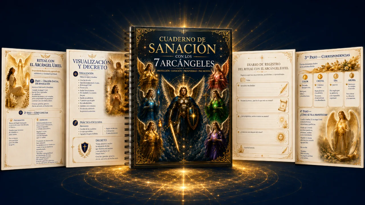 Cuaderno de Sanación con los 7 Arcángeles